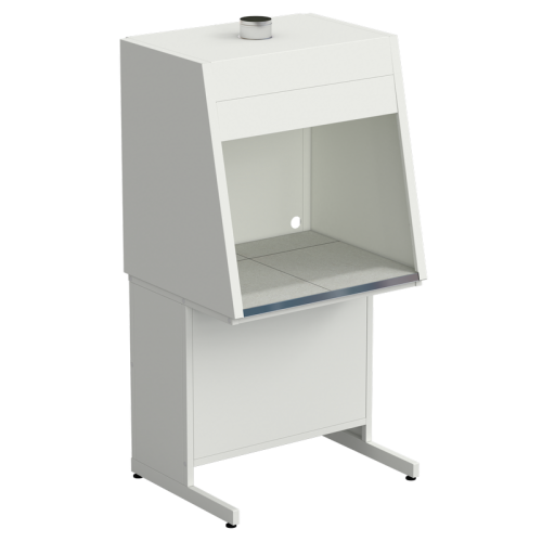 Шкаф для нагревательных печей 920х780х1870 мм, цвет изделия - белый, раб. поверхность - КЕРАМОГРАНИТ