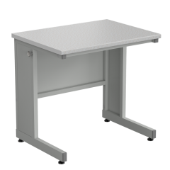 Стол ученический 800х600х760, раб. поверхность - ЛАМИНАТ БЕЛЫЙ