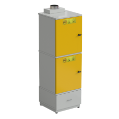 Шкаф для хранения опасных веществ 600х600х1950 мм (горючих жидкостей), серый