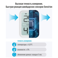 Термогигрометр Ivit-1 c Bluetooth