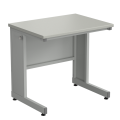 Стол ученический 800х600х760, раб. поверхность - ЛАМИНАТ СЕРЫЙ