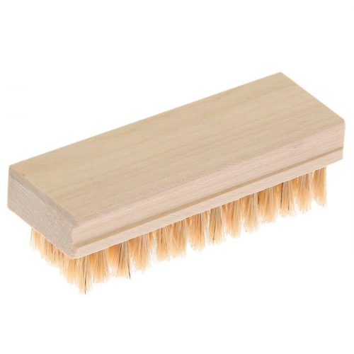 Щетка для мытья рук деревянная, натуральная щетина