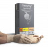 Перчатки латексные смотровые текстурированные нестерильные неопудренные Benovy M