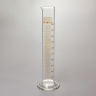 Цилиндр мерный 1-1000-1 с носиком на стеклянном основании