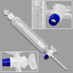 Воронка делительная цилиндрическая ВД-1-125 с делениями