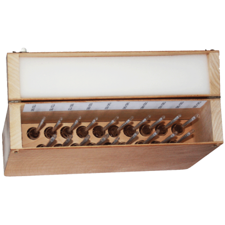 Набор ареометров АОН-1 700-1840 ГОСТ 18481-81 (19 штук)