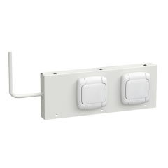 Панель для нижних полок с розетками (4 шт) 300x66x110 мм