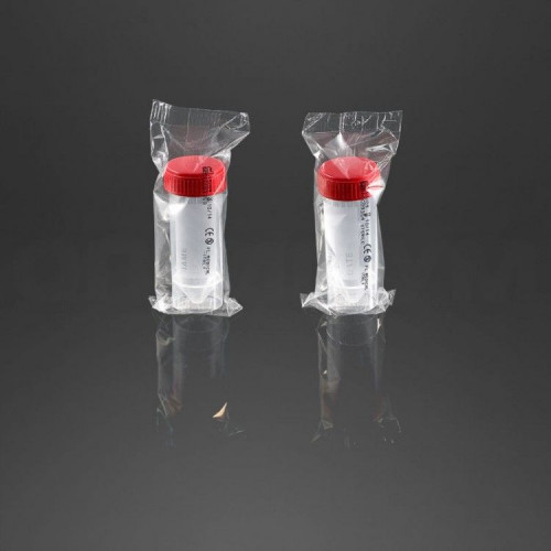 Контейнер лабораторный для взятия проб 30 мл, стерильный, с завинчивающейся крышкой, индивидуальная упаковка, п/п, FL medical, 500 шт/уп.