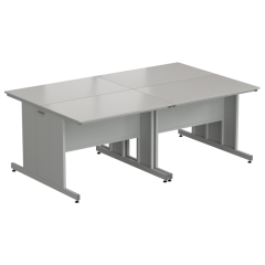 Стол островной 2400х1500х900 мм, раб. поверхность - DURCON