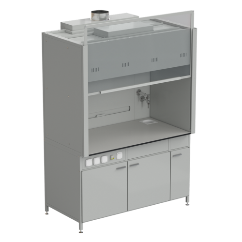 Шкаф вытяжной с подводом воды 1500х900х2145 мм, раб. поверхность - LABGRADE