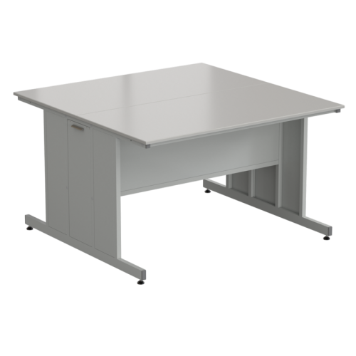 Стол островной 1500х1500х900 мм, раб. поверхность - DURCON