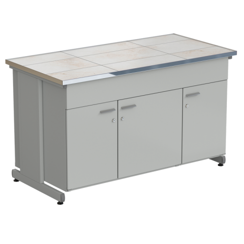 Стол-тумба 3 двери 1515х750х900, КЕРАМИКА