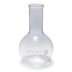 Колба плоскодонная П-2-250-34 с цилиндрической горловиной