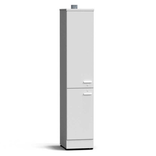 Шкаф для реактивов 400х500х2000 мм серый