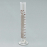 Цилиндр мерный 1-100-2 с носиком на стеклянном основании