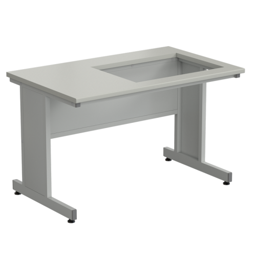 Приставка для весового стола 1200х750х750 мм, раб. поверхность - ЛАМИНАТ СЕРЫЙ