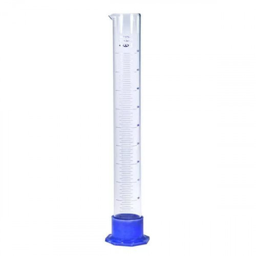 Цилиндр мерный 3-500-2 на пластмассовом основании