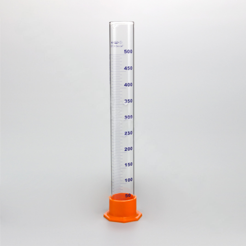 Цилиндр мерный 3-500-2 на пластмассовом основании