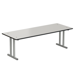 Полка 2-го уровня для стола островного 1200х450х390 мм, LABGRADE