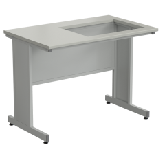 Приставка для весового стола 1200х750х900 мм, раб. поверхность - ЛАМИНАТ СЕРЫЙ