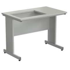 Приставка для весового стола 1200х750х900 мм, раб. поверхность - ЛАМИНАТ СЕРЫЙ