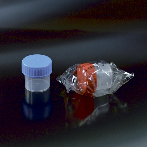 Контейнер лабораторный для взятия проб 30 мл, нестерильный, 35х38 мл (низкий), с завинчивающейся крышкой, Aptaca, 600 шт/уп.