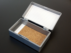 Штатив-бокс для предметных стекол на 12 штук, п/с