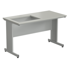 Приставка для весового стола 1500х750х900 мм, раб. поверхность - ЛАМИНАТ СЕРЫЙ