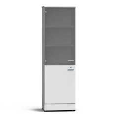 Шкаф для документов 600х500х2000 мм серый