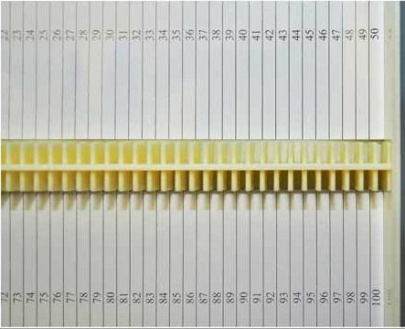Штатив-бокс для предметных стекол на 100 штук, п/с