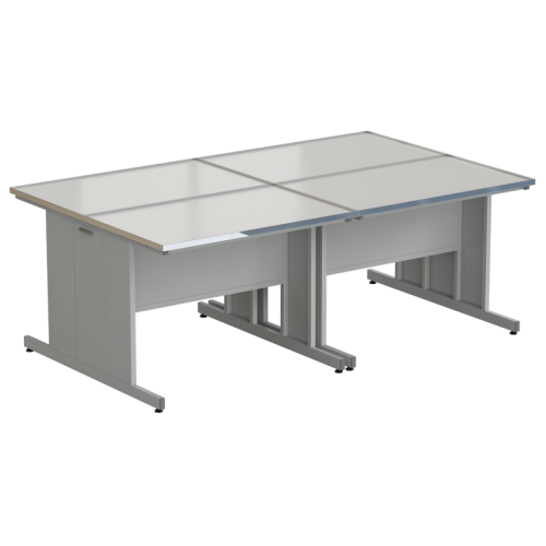 Стол островной 2424х1500х900 мм, раб. поверхность - LABGRADE-лайт