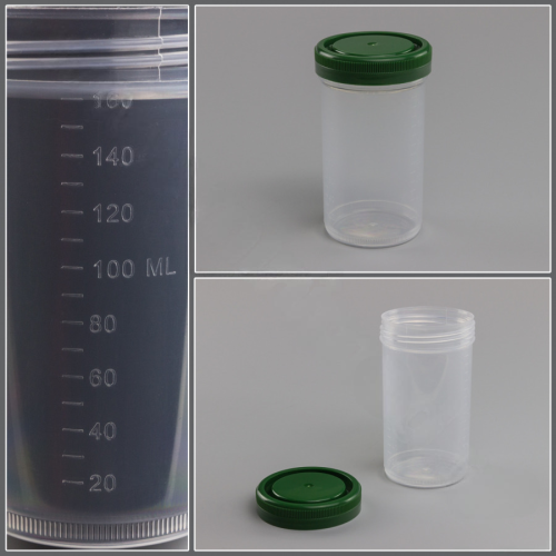 Контейнер для гистологии с завинчивающейся крышкой 160 мл, 58х99 мм, н/с, 200 шт/уп.