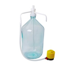 Перекачивающая система ЭКРОС-3000 (ПЭ-3000) для агрессивных жидкостей с ножным насосом