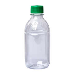 Бутылка круглая ЭКРОС 520 мл прозрачная с крышкой