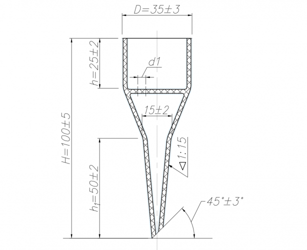 Воронка Бюхнера фарфоровая №0
