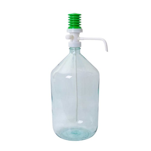 Перекачивающая система ЭКРОС-3010 (ПЭ-3010) для агрессивных жидкостей с ручным насосом и клапаном