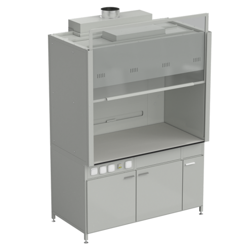 Шкаф вытяжной без подвода воды 1500х900х2145 мм, раб. поверхность - LABGRADE