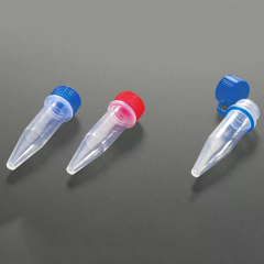 Пробирки микроцентрифужные (Эппендорфа) 1,5 мл без делений, с завинчивающейся крышкой, 500 шт/уп.