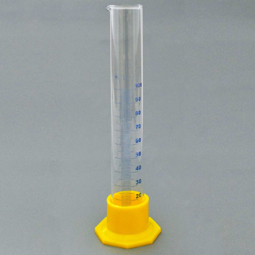 Цилиндр мерный 3-100-2 на пластмассовом основании