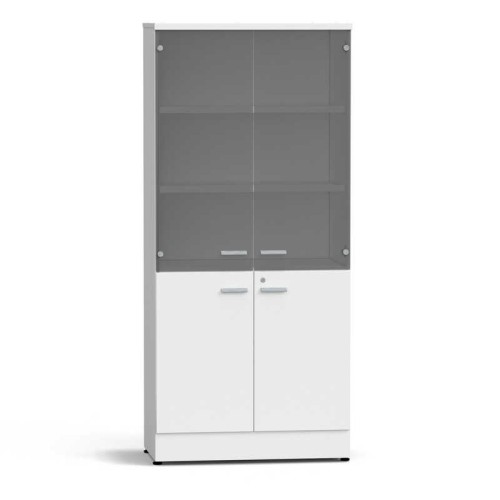 Шкаф для посуды 900х500х2000 мм белый