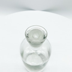 Склянка для реактивов 500 мл из светлого стекла с узкой горловиной и притертой пробкой