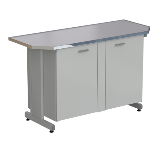 Стол торцевой 1500х600х900, МОНОЛИТНЫЙ КЕРАМОГРАНИТ