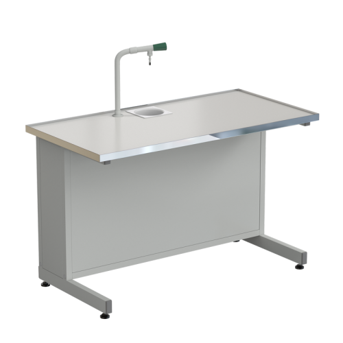 Стол ученический с подводом воды 1212х610х760, раб. поверхность - LABGRADE-лайт