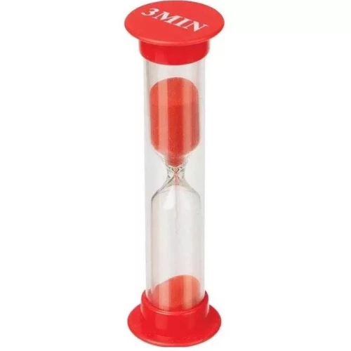 Часы песочные медицинские лабораторные 3 минуты