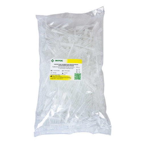 Наконечник универсальный 300 мкл (россыпь) - 1000 шт