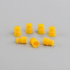 Пробка диаметром 12 мм, п/э, желтая, 1000 шт/уп.