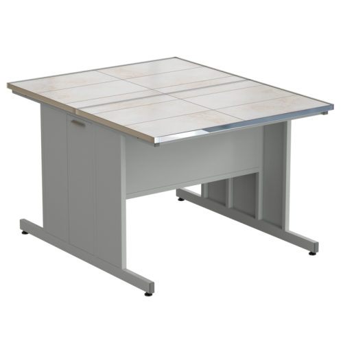 Стол островной 1212х1500х900 мм, раб. поверхность - КЕРАМИКА