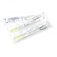 Тампон-зонд с транспортной средой CARY BLAIR с пластиковым аппликатором, в пробирке 12х150 мм, в индивидуальной упаковке, стерильный, Aptaca, 150 шт/уп.