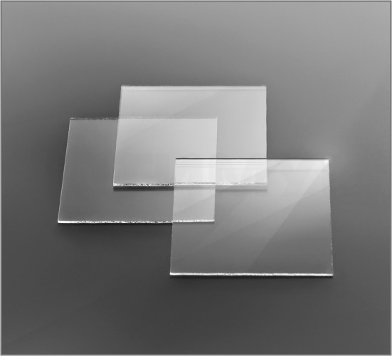 Стекло предметное для копрограммы, 100х100±1,0 мм, толщина 2,0±0,1 мм
