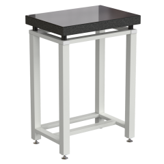 Стол для весов малый 630х450х900 мм, гранит, цвет каркаса - белый